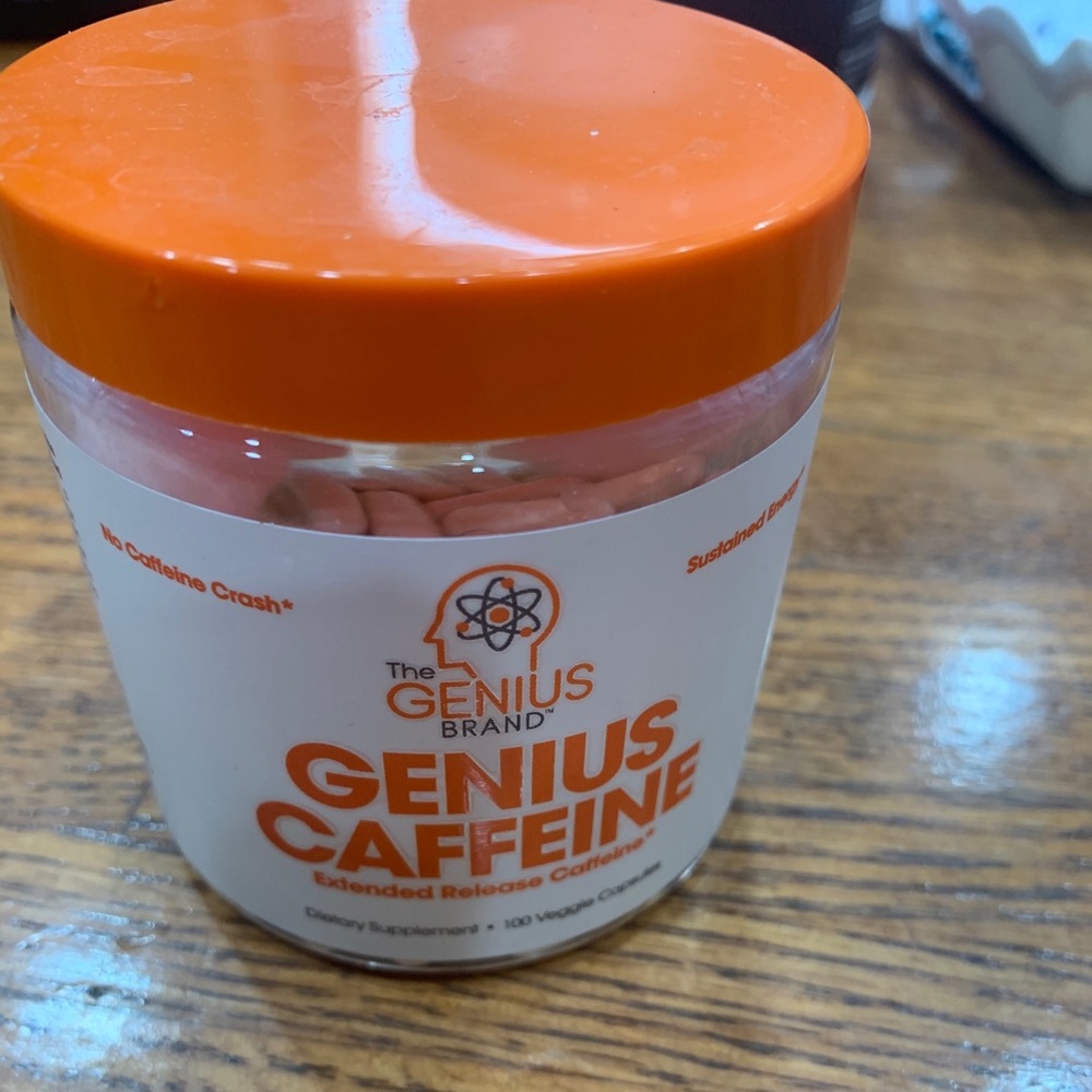 Genius caffeine pills - opened took 2